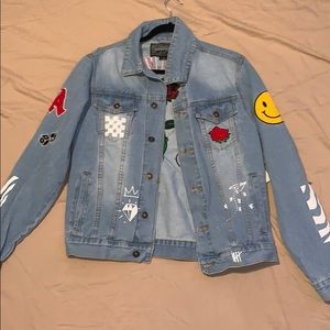 Patchwork Jean Jacket